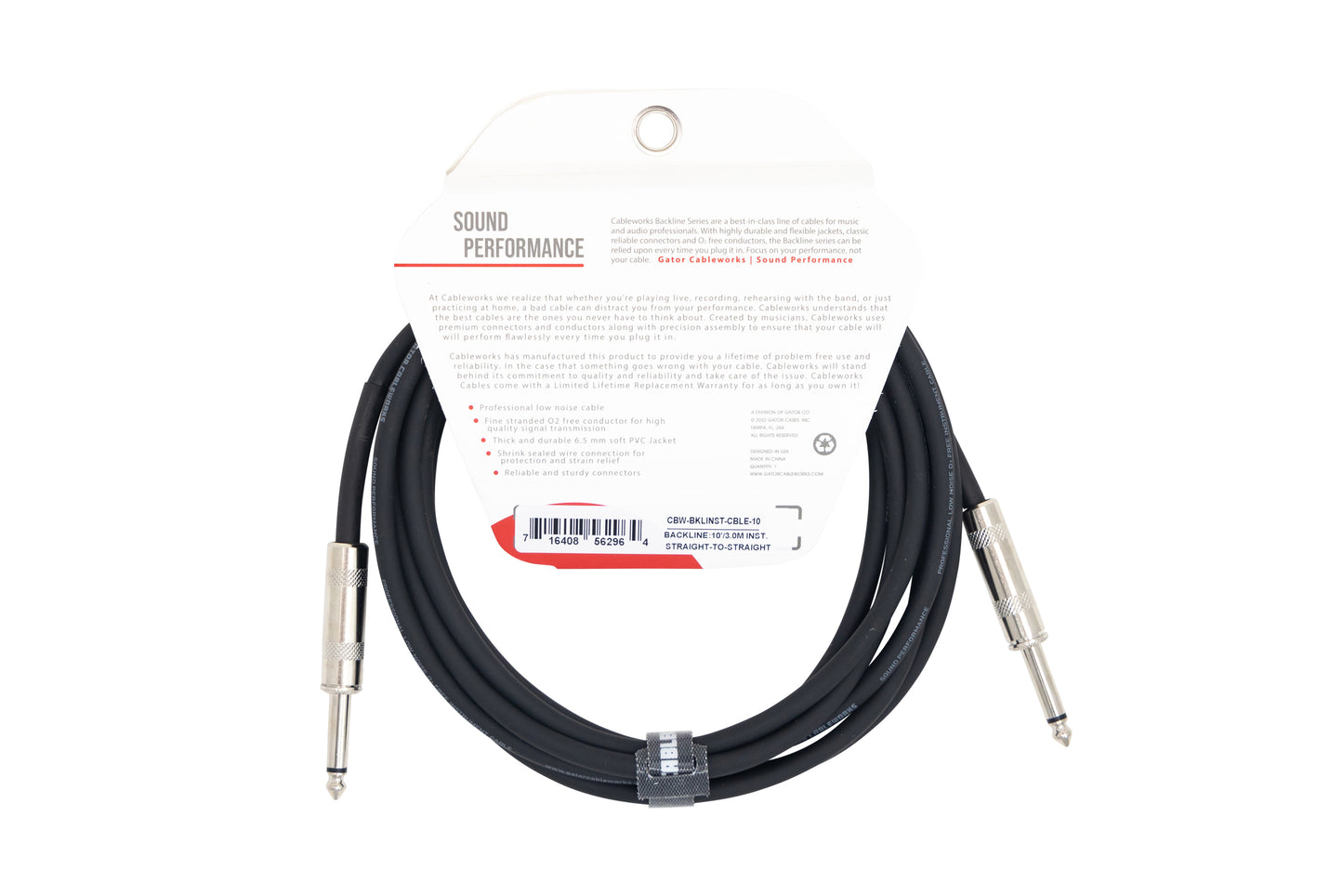 Instrument Cable - Backline Series