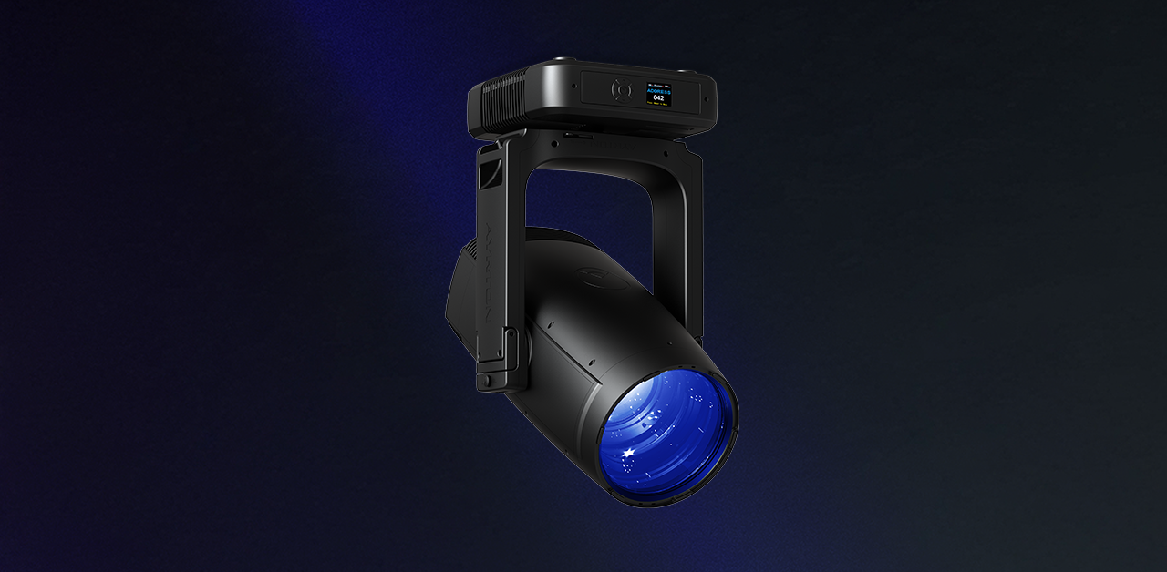 Ayrton EagleStrike 1,200W LED Profile followspot, 2.9 to 43 degree