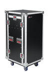 10U Top, 16U Side Audio Road Rack Case