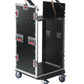 10U Top, 16U Side Audio Road Rack Case