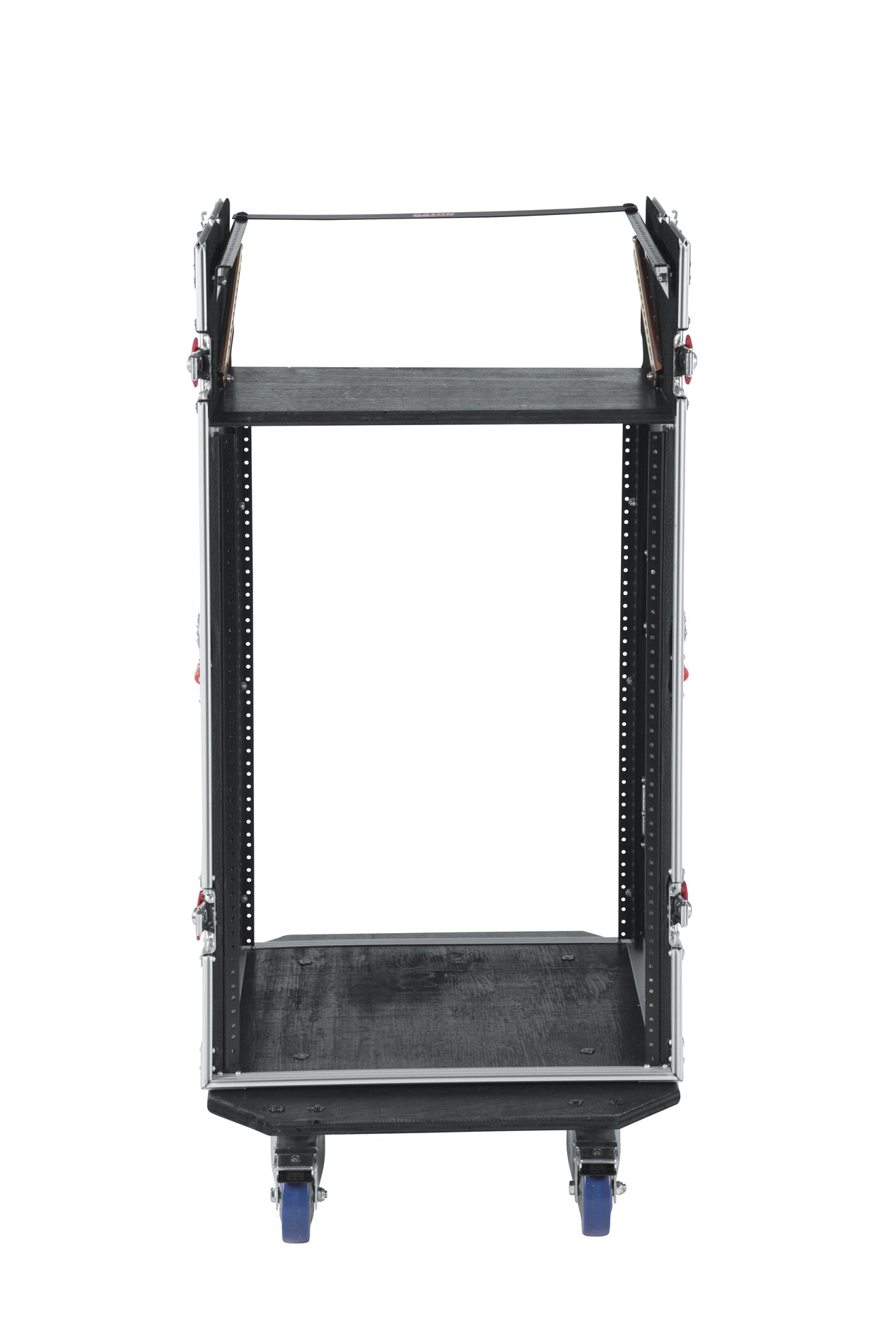 10U Top, 16U Side Audio Road Rack Case