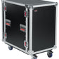 12U 24" Deep Audio Road Rack Case w/ Casters