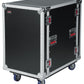 12U 24" Deep Audio Road Rack Case w/ Casters