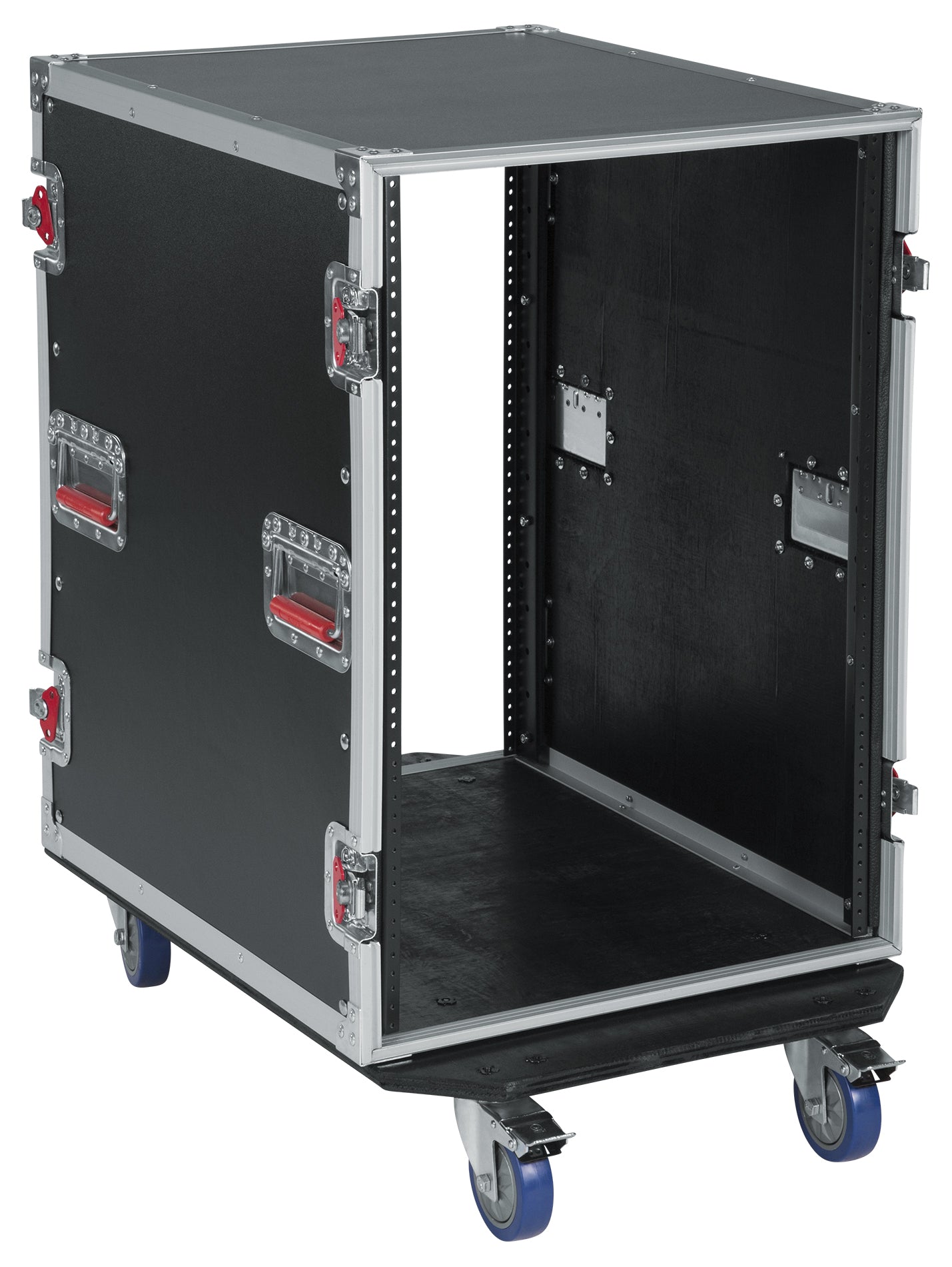 12U 24" Deep Audio Road Rack Case w/ Casters