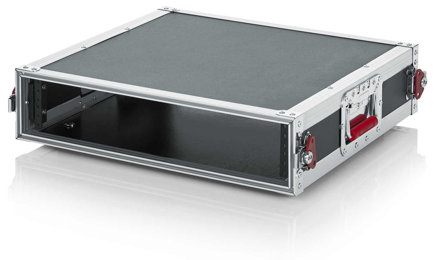 2U, Standard Audio Road Rack Case