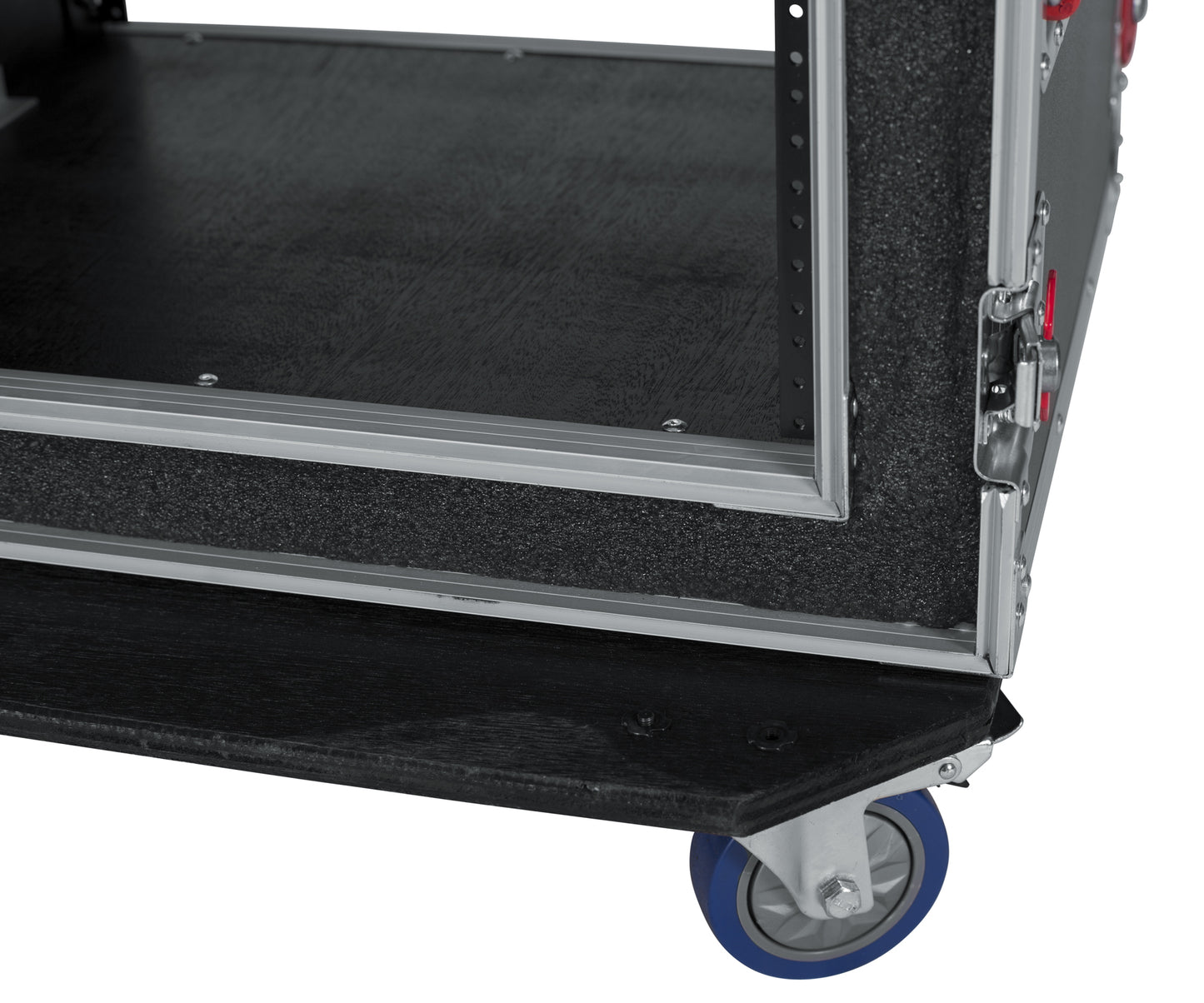 8U Shock Audio Road Rack Case w/ Casters