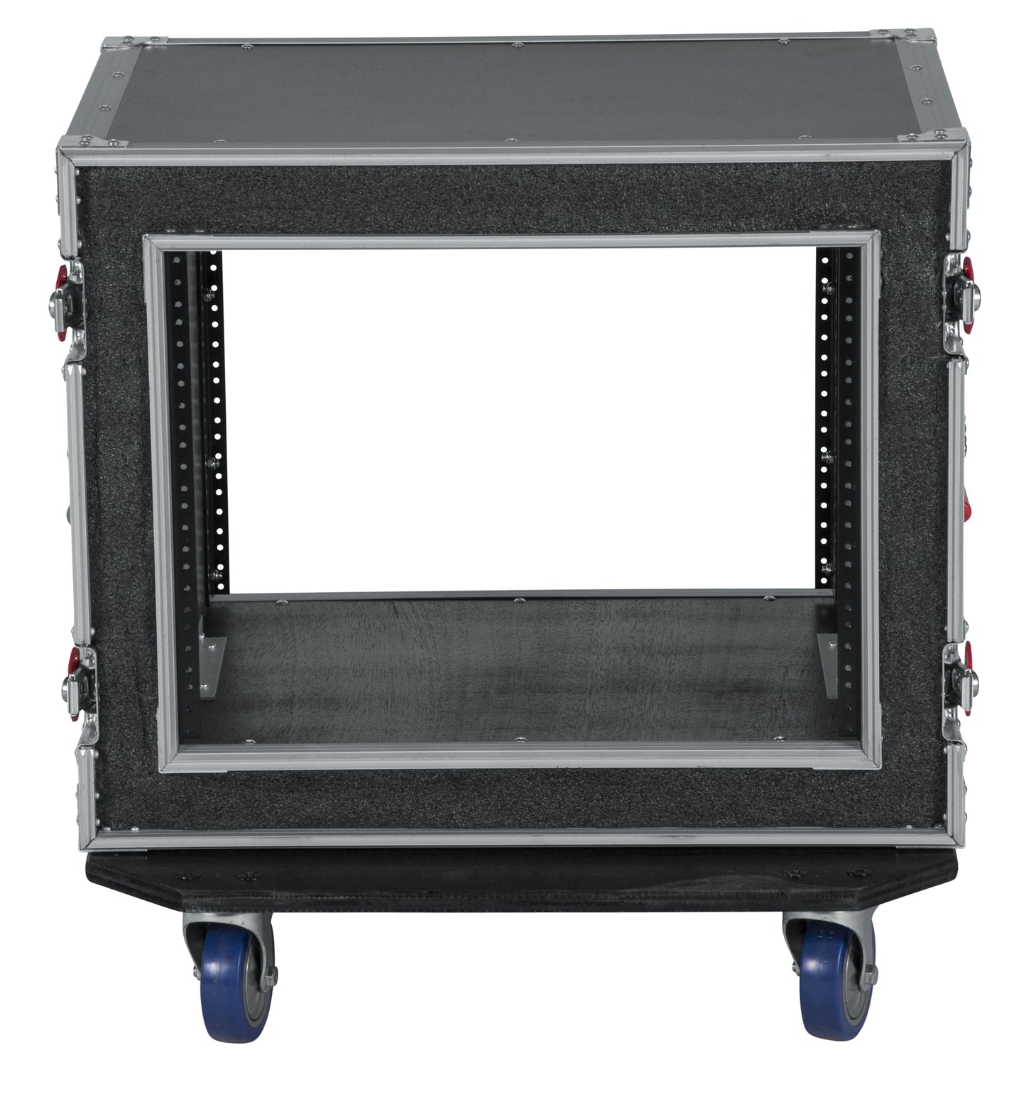 8U Shock Audio Road Rack Case w/ Casters