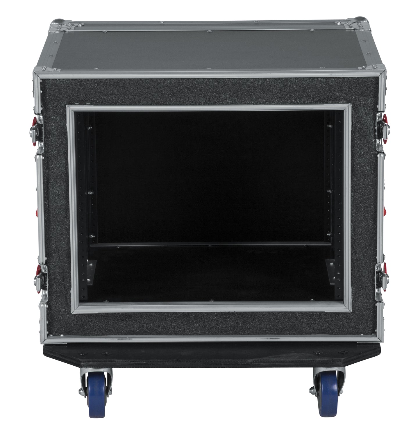 8U Shock Audio Road Rack Case w/ Casters