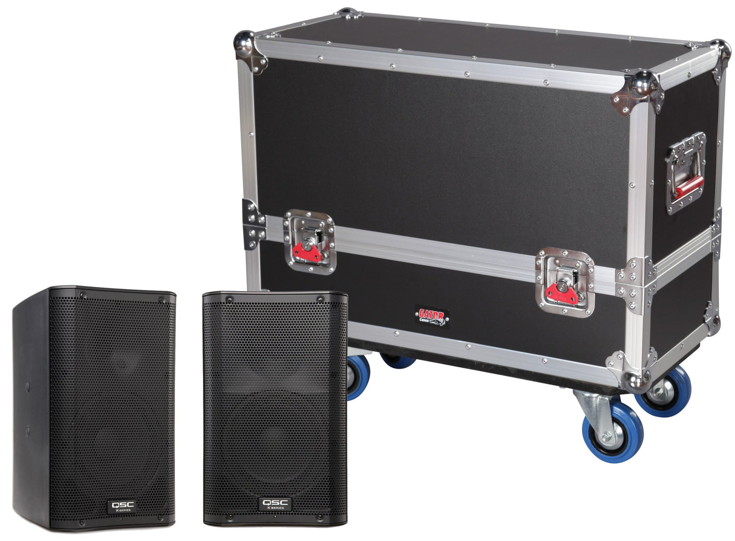 Tour Style Transporter for (2) K8 speakers