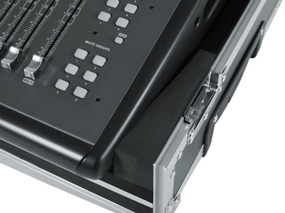 Road case for Behringer X-32 Compact Mixer with Doghouse