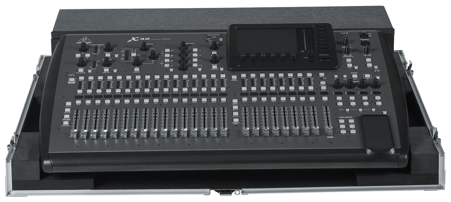 Road case for Behringer X-32 with Doghouse