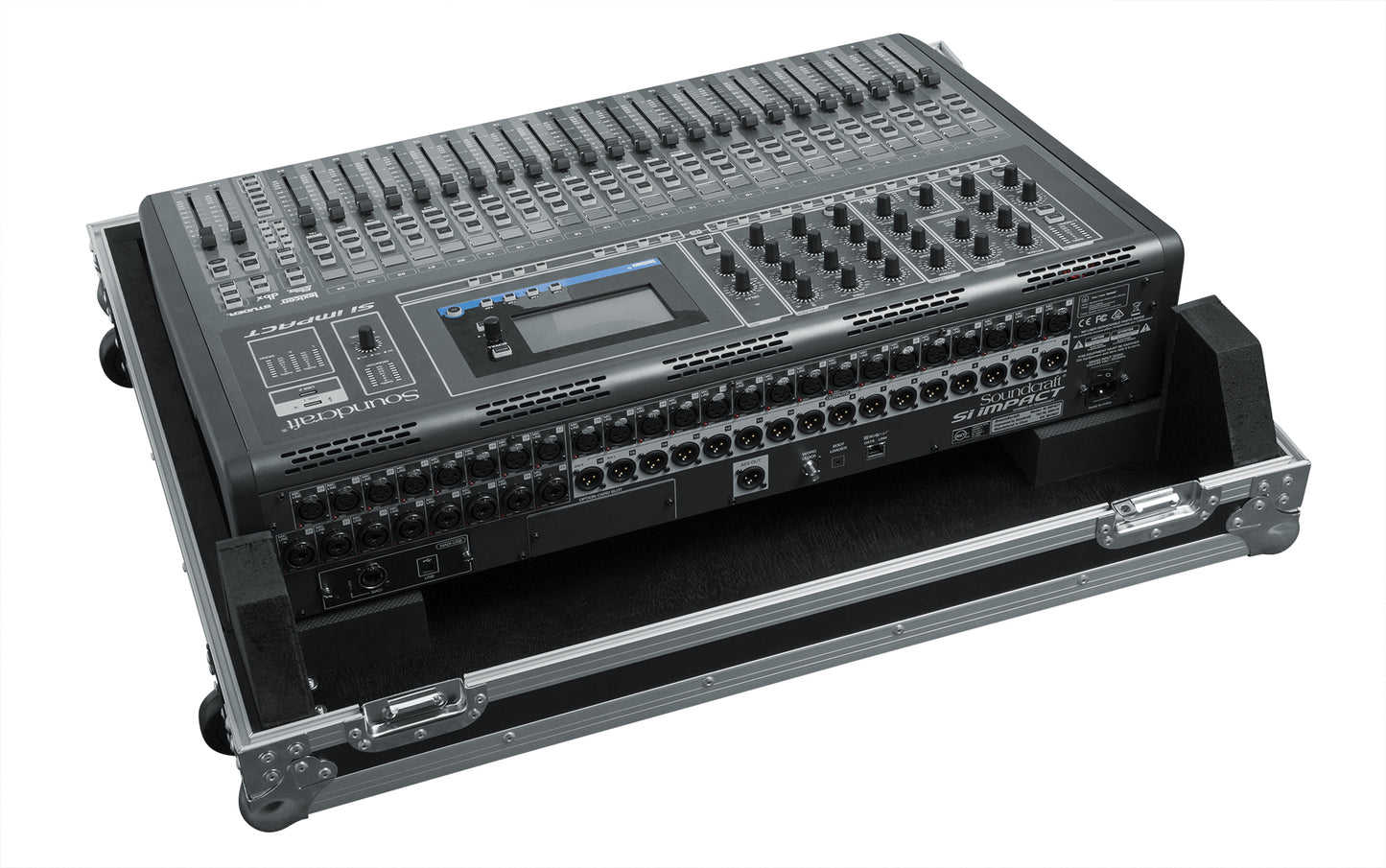 G-Tour Case for Soundcraft SI Impact. No doghouse