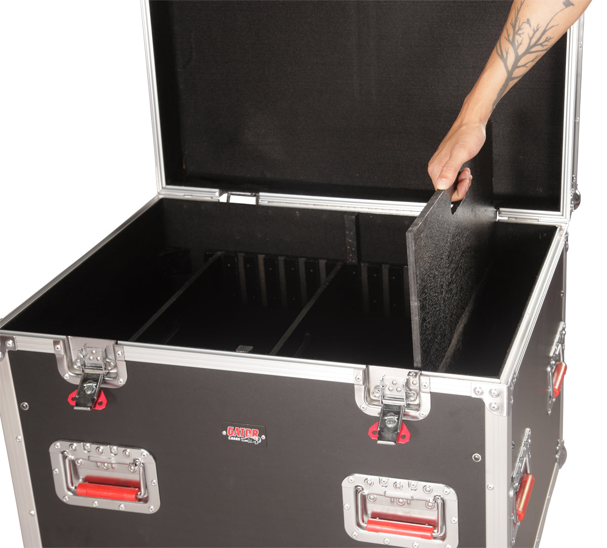 Truck Pack Trunk; 30"x22"x22"; 12mm; w/ dividers