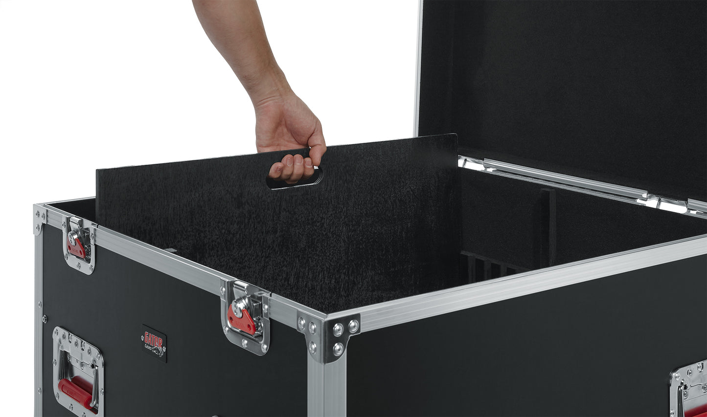 Truck Pack Trunk; 30"x30"x27"; 12mm; w/ dividers