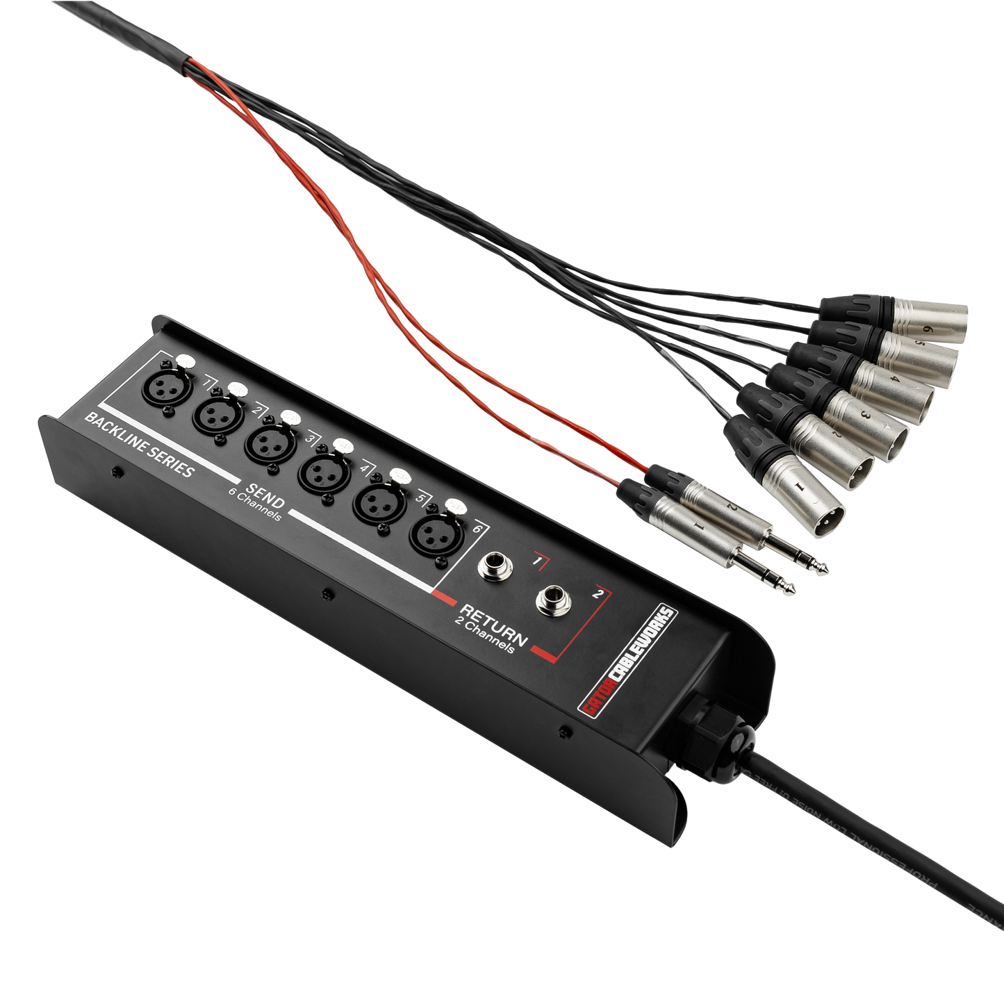 Gator 30' Backline Series Drop Snake 6x2 GCWB-DS6X2-30