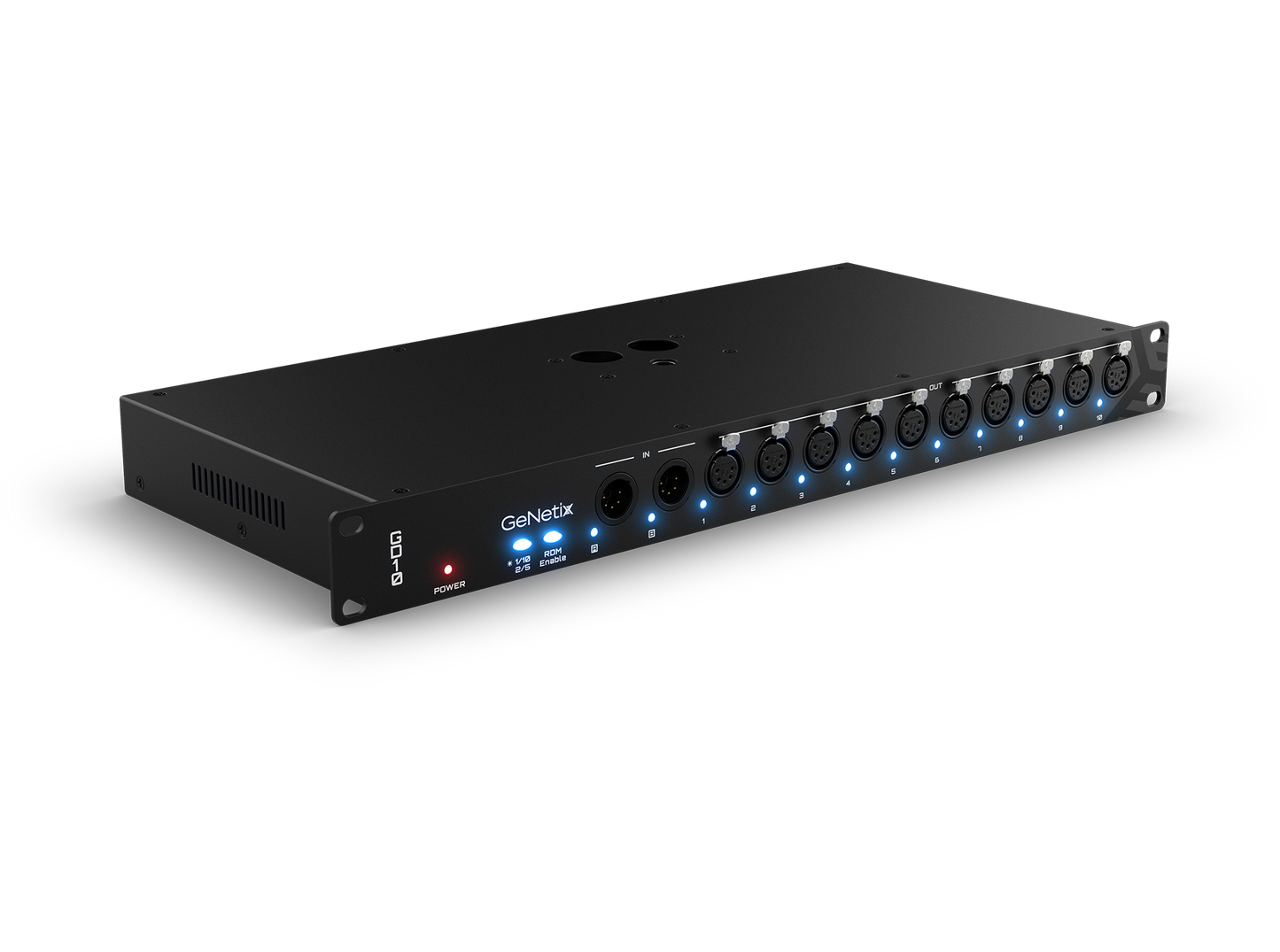 GeNetix GD10 10 Port DMX Splitter