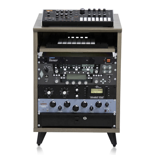 Elite Series Furniture Desk 10U Rack Gray