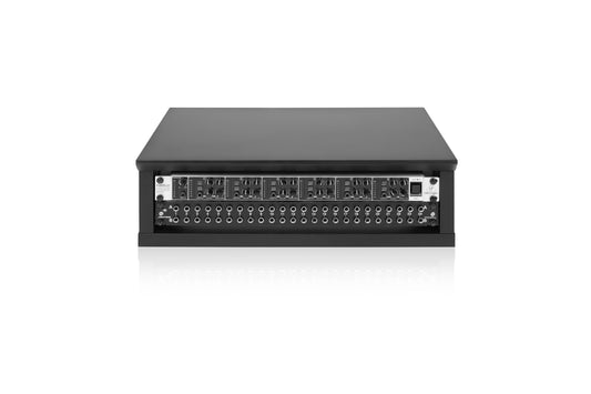 Elite Series Furniture Desktop 2U Studio Rack Black