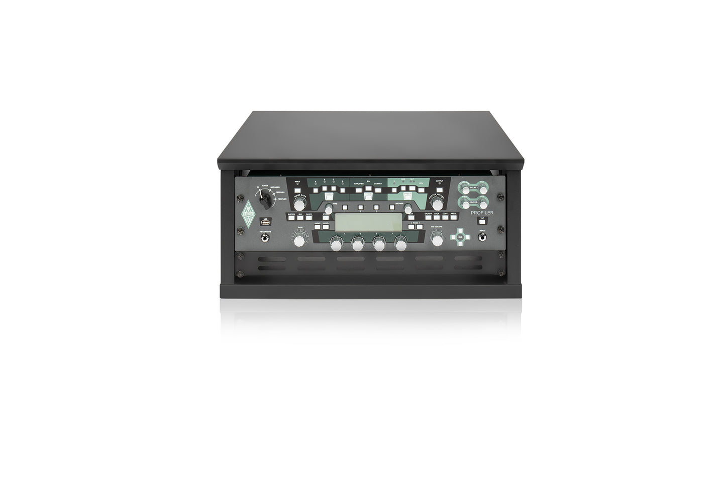 Elite Series Furniture Desktop 4U Studio Rack Black