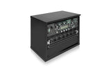 Elite Series Furniture Desktop 8U Studio Rack Black