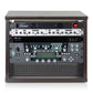 Elite Series Furniture Desktop 8U Studio Rack Brown