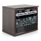 Elite Series Furniture Desktop 8U Studio Rack Brown