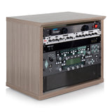 Elite Series Furniture Desktop 8U Studio Rack Gray