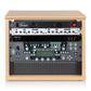 Elite Series Furniture Desktop 8U Studio Rack Maple