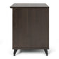 Elite Series Sidecar Rack Cabinet w/ Shelf – Brown