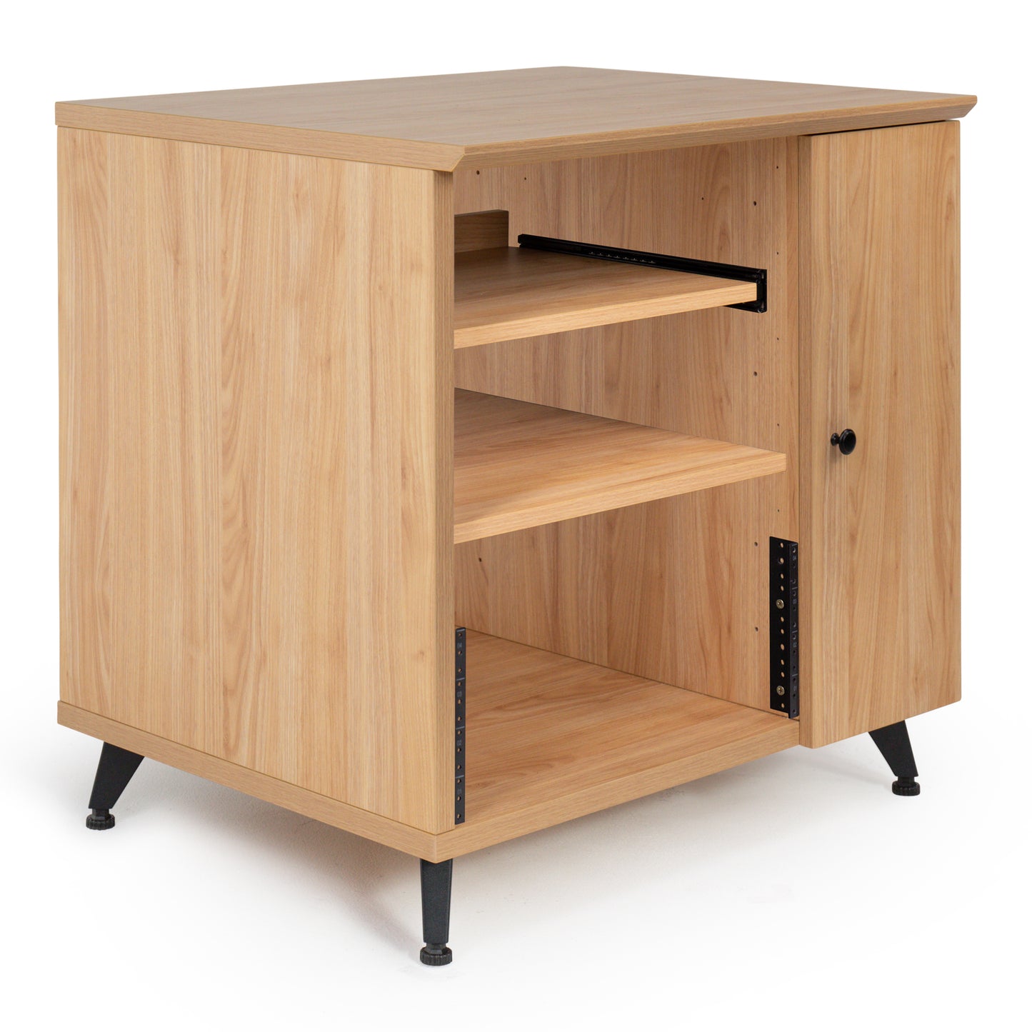 Elite Series Sidecar Rack Cabinet w/ Shelf – Maple