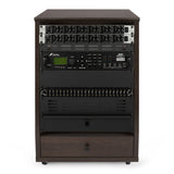 Frameworks Elite Angled Studio Rack - 12U Brown