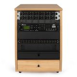 Frameworks Elite Angled Studio Rack - 12U Maple