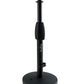 Desktop Mic Stand with Round Base and Twist Clutch