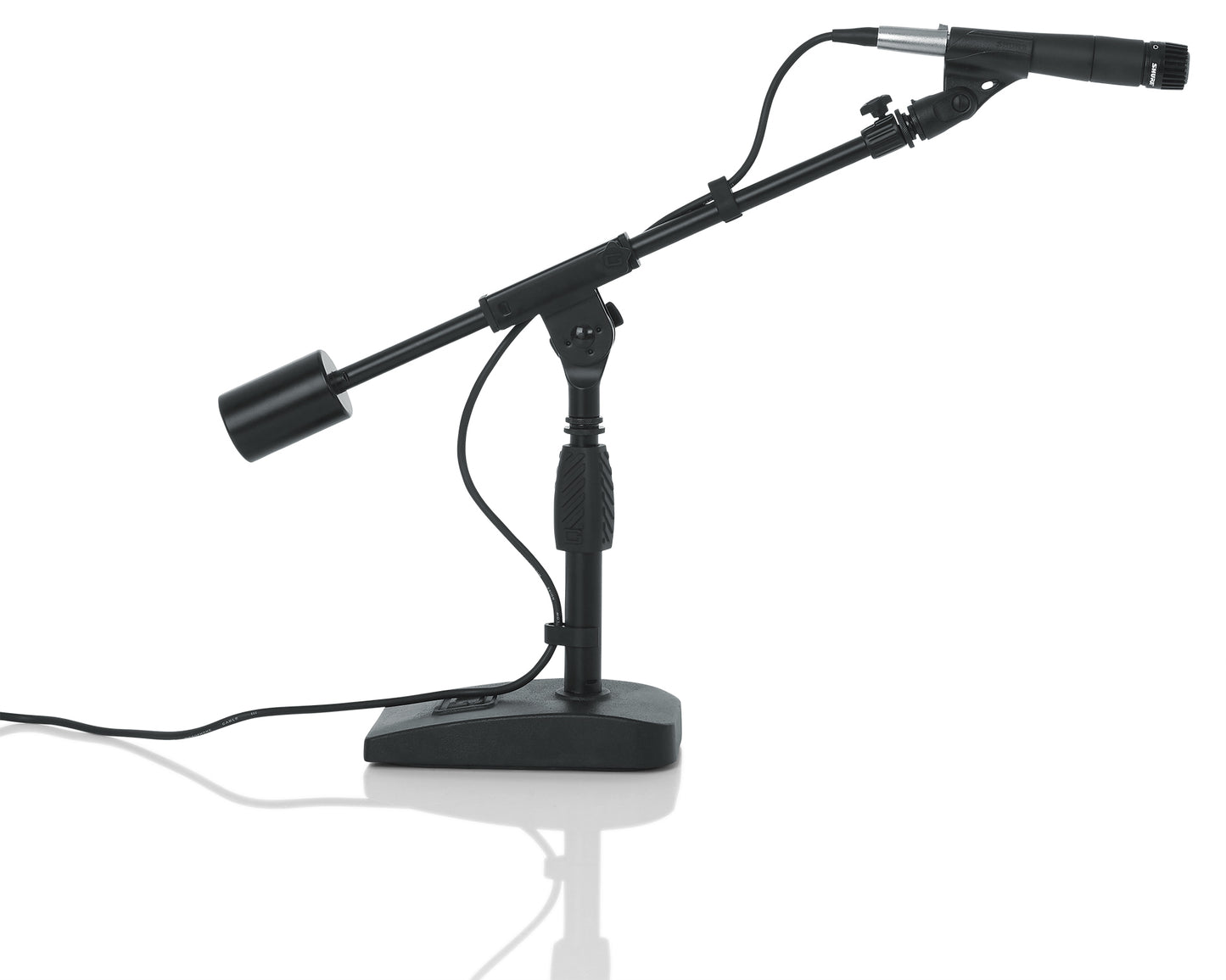 Telescoping Boom Mic Stand Desktop & Bass Drum