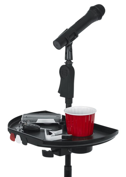 Extra Large Microphone Stand with Accessory Tray