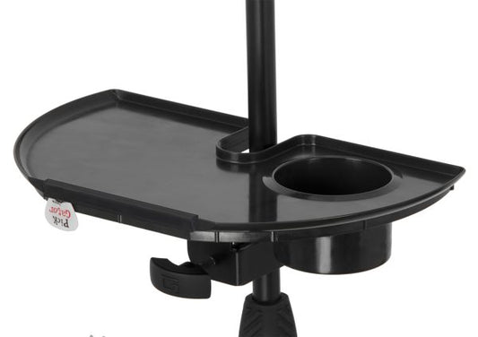 Mic Stand Accessory Tray With Drink Holder