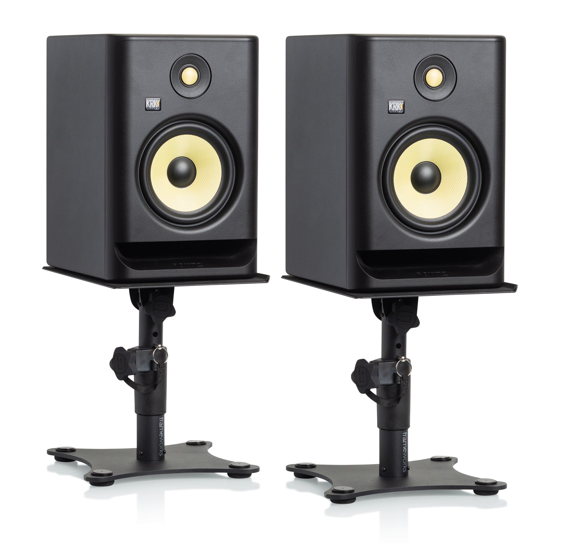 Gator Desktop Studio Monitor Stand – Above AVL