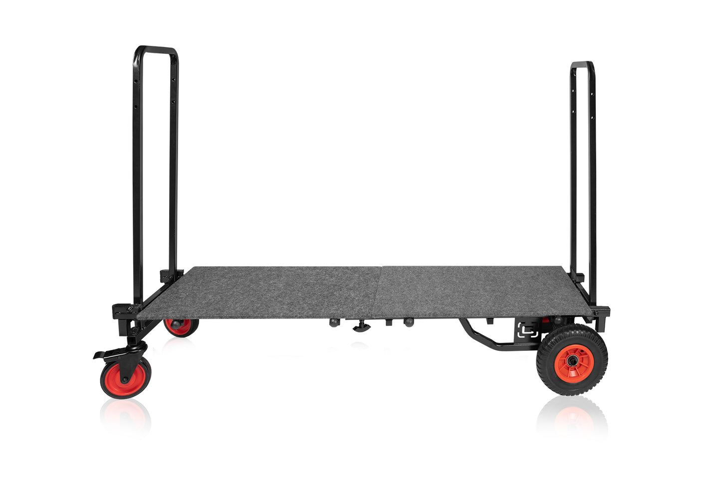 Lower Deck Flat Surface for Utility Carts