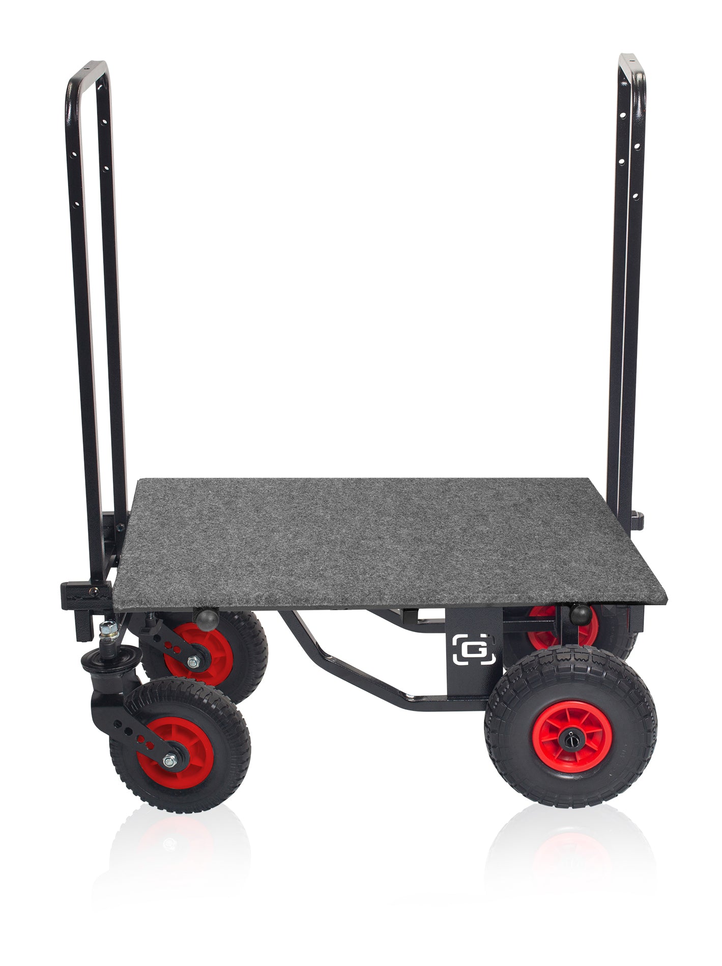 Lower Deck Flat Surface for Utility Carts