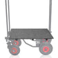 Lower Deck Flat Surface for Utility Carts