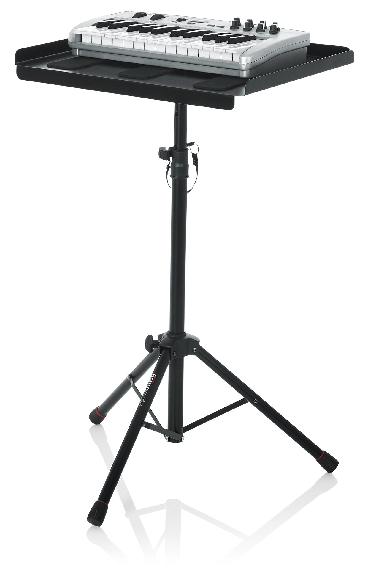 Compact Adjustable Media Tray Stand