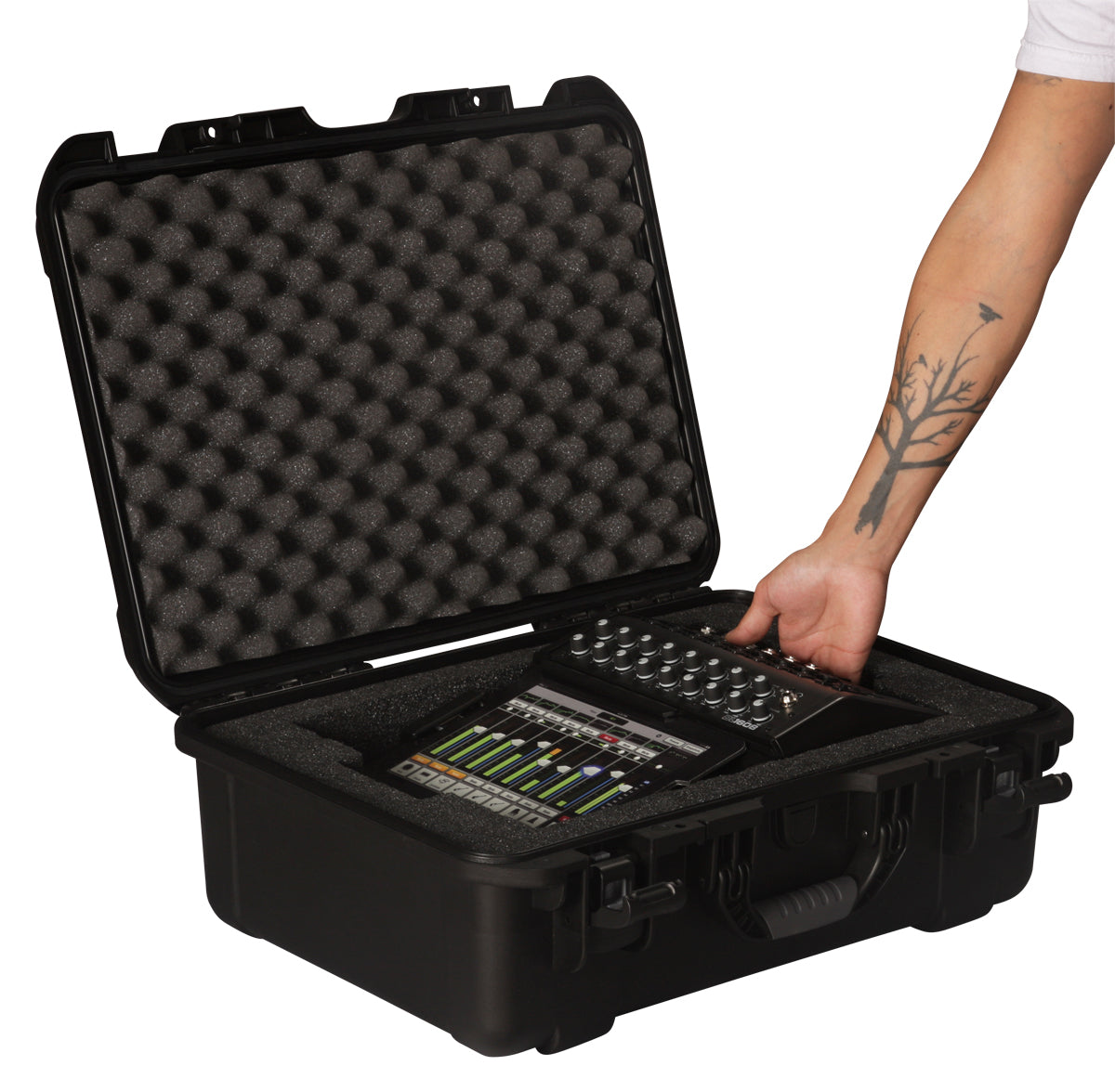 Waterproof Mackie DL1608 Mixer Case