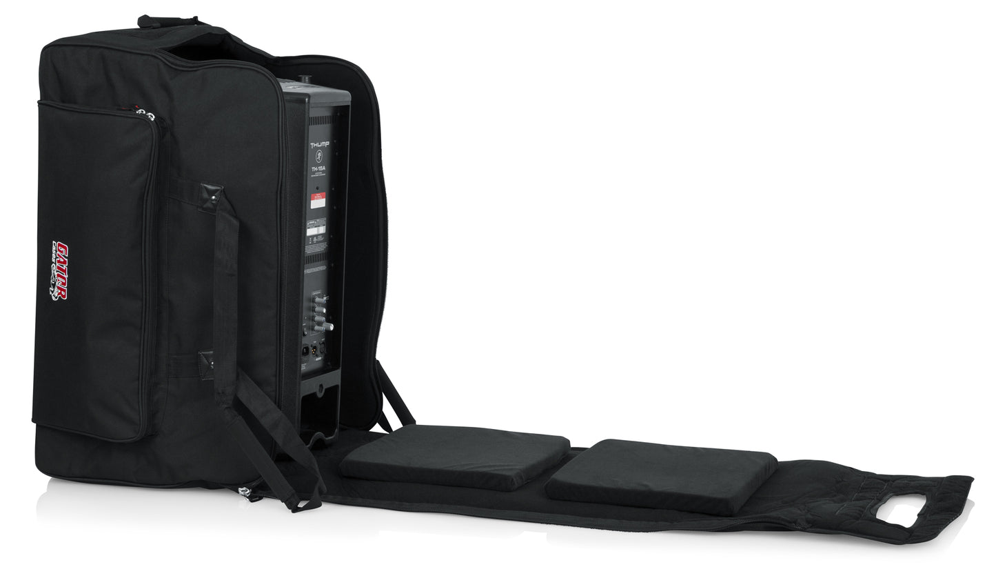 Rolling speaker bag for most 15" speakers