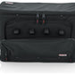 2U Lightweight rack bag With Wheels