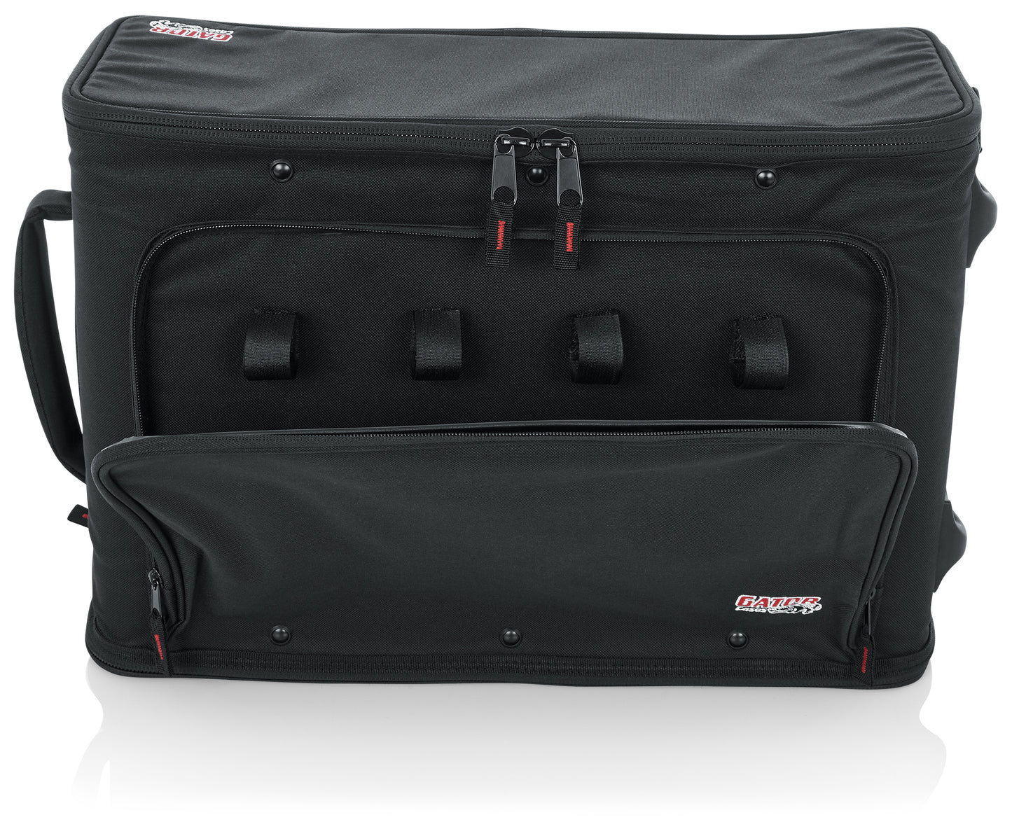 2U Lightweight rack bag With Wheels