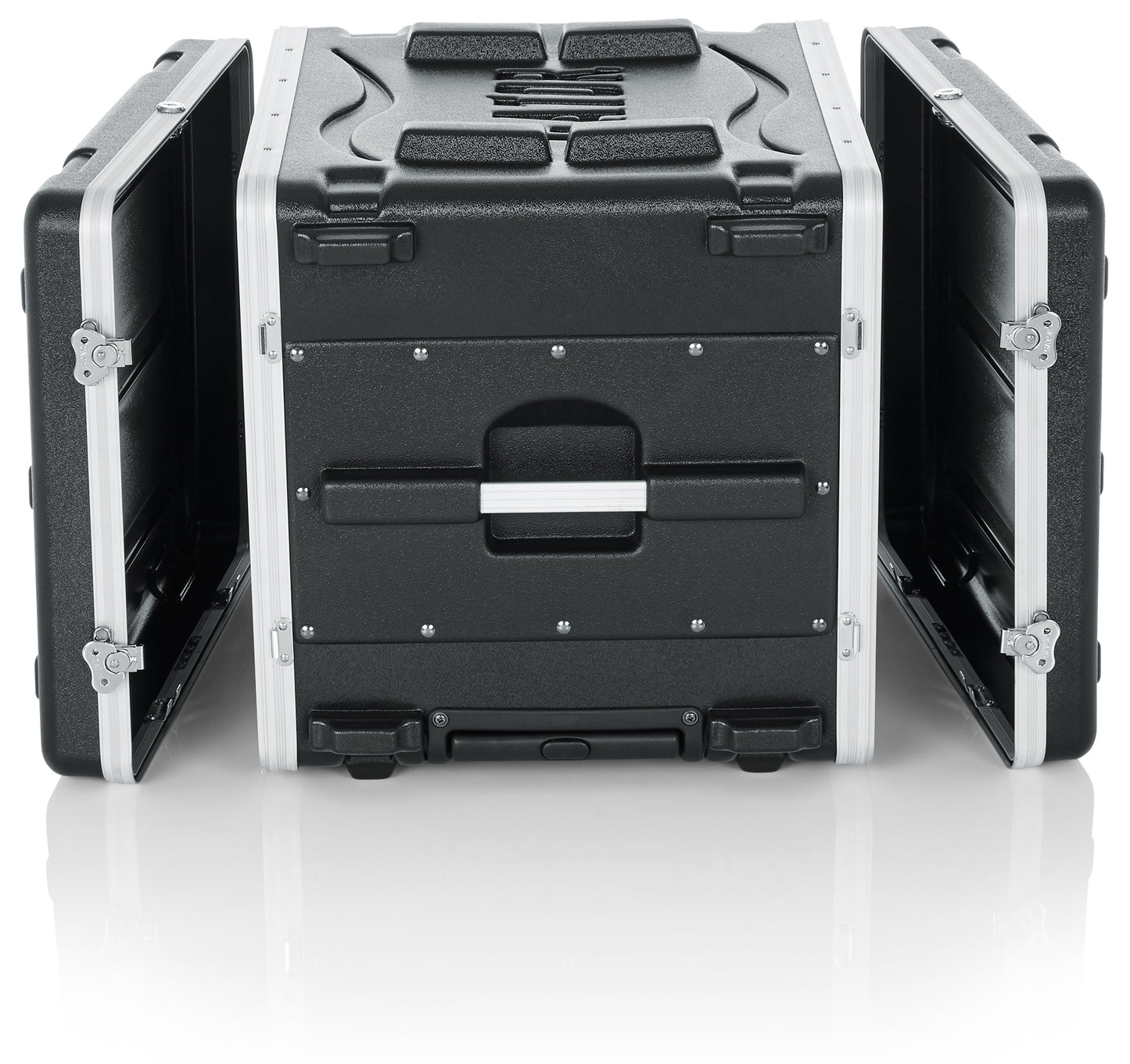 8U Audio Rack; Rolling