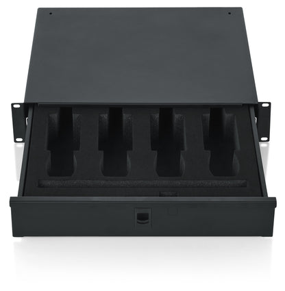 Wireless Microphone Drawer; 2U