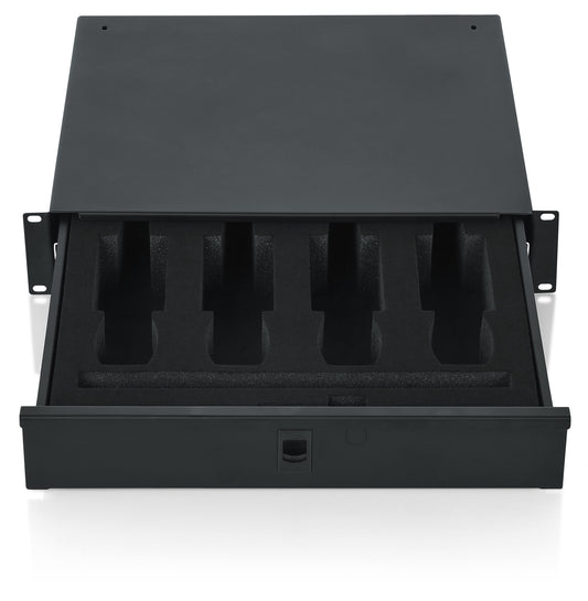 Wireless Microphone Drawer; 2U