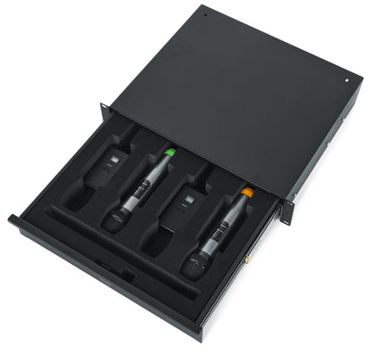 Wireless Microphone Drawer; 2U