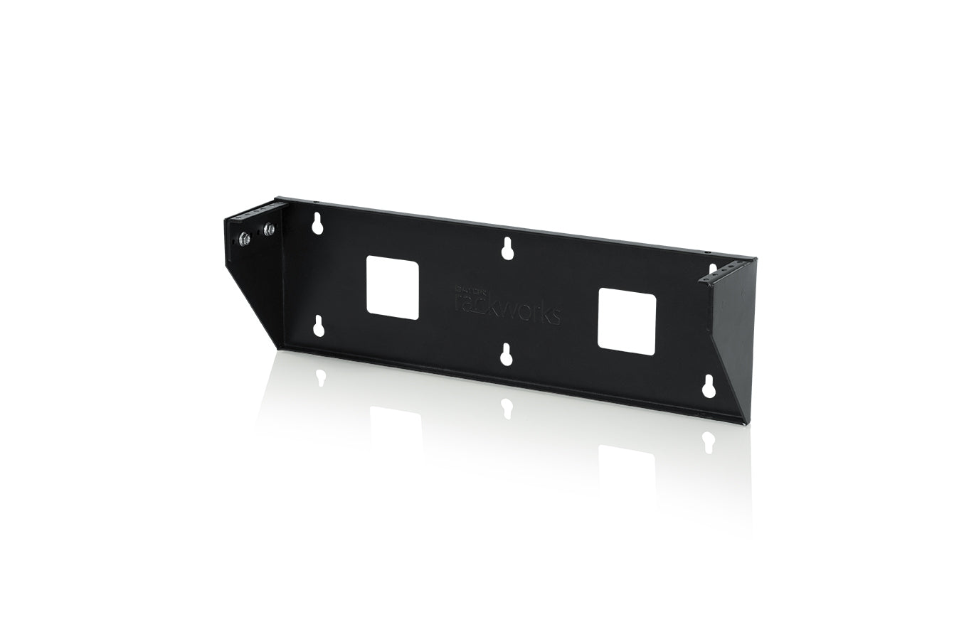 2U Vertical Metal Wall Rack